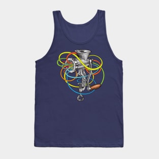 Color grinder Tank Top